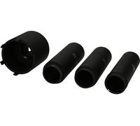 Jeu de clés à écrous à encoches avec 3 tubes de guidage pour Mercedes, Ø 63 mm, 4 pièces KS Tools 460.5620