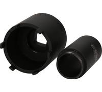 Jeu de clés à écrous à encoches avec tube de guidage pour Mercedes, Ø 63 mm, 2 pièces KS Tools 460.5625
