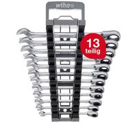 Jeu de clés à fourche à cliquet Wiha