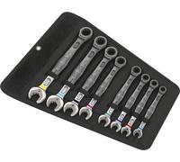 Jeu de clés à fourche et à cliquet Wera Joker 8 pièces, syst. impérial ouverture de clé 5/16" (7,93 mm) - 3/ (05020012001)