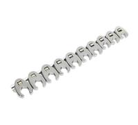 Jeu De Clés À Fourche Sealey 10 Pièces 3/8" Carré - Métrique AK598