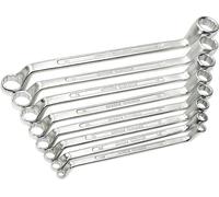 Jeu de clés à œil doubles Brüder Mannesmann M 140-08 DIN 8 pièces 6 - 22 mm DIN 838 1 set