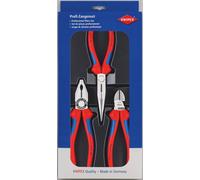 Jeu de clés à molette, 3 pièces, Knipex | 4003773012405