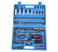 Jeu de clés à rochet, 108 pièces, acier CR40 durable, couleur bleue
