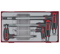 Teng Tools Set Of 7 Hexagon Socket Wrench Keys 68930106