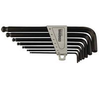 Jeu de clés Allen tête sphérique 7 pcs 1/8 à 3/8 Teng Tools 1474