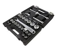 Jeu de clés BW923E/C25 6 pans, fixation de douilles : 1/2" 25pcs BETA