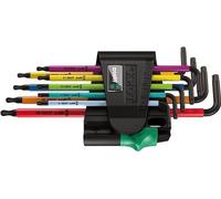 Jeu de clés coudées Torx-BO multicolores, 9 pièces, jeu d'outils de haute qualité, noir, 9 pièces