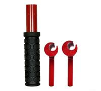 Jeu de clés de réglage de l'écart de charnière avec Made Plus 18 mm, bien conçues pour charnières de porte et d'armoire, 14 mm en acier trempé avec tête et poignée pour bricolage