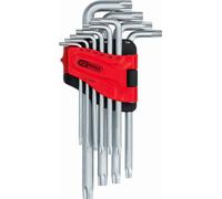 Jeu de clés mâles coudées Torx longues KSTOOLS - 10 pièces - 151.4880