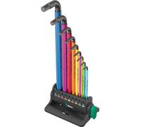 Jeu de clés mâles coudées Wera 950/9 Hex-Plus Multicolour 3