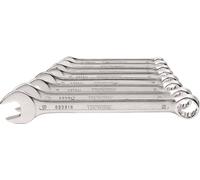 Jeu de clés mixtes, 12 pièces, ouverture 10-32 mm, forme A, acier CV