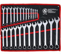 Jeu de Clés Mixtes 6-32 mm - 25 pcs - Acier Résistant et Pratique pour Bricolage, Pro - D-Work