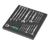 Jeu de clés mixtes Joker 18 pièces 9731 Insert en mousse jeu 6003 Joker 1 Wera - 05150121001