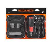 Jeu de cliquet et douilles 43 pièces BLACK+DECKER - A7175-XJ