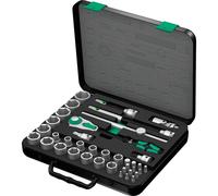 Jeu de cliquets Zyklop Wera 8100 SC 4, emmanchement 1/2", syst. impérial