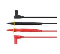 Jeu De Cordons De Mesure En Pvc - Cat Iii 600 V - 12 A - 18 Awg - Longueur 70 Cm