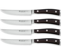 Jeu de couteaux à steak de Wüsthof Ikon avec 4 couteaux