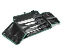 Jeu de couteaux en acier inoxydable, comprenant un bloc à couteaux, 4 pièces, 27 cm