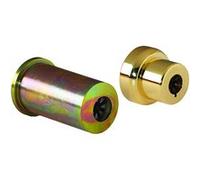 Jeu de cylindre à double pompe HB longueur de 47,5mm à 7 ailettes - POLLUX - 970700 Noir G