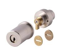 Jeu de cylindre EXPERT PLUS 892 (type POL) longueur 48mm 4 clés - DORMA - 35.DZ50+35.AK892.MS