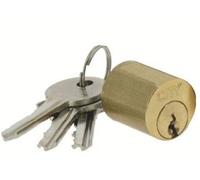 Jeu de cylindre pour verrou CITY laiton poli 50mm - ISEO - 56330501.5