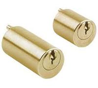 Jeu de cylindres 40 mm laiton poli pour verrou trois clés JPM 835740-01-0A
