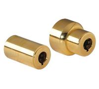 Jeu de cylindres à double pompe pour serrure monopoint horizontale 45mm à 5 ailettes - POLLUX - 921500