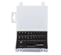 Jeu de dégrippeur de vis cassées, extracteur acier rapide multi tailles | Acier rapide multi tailles extracteurs deux porte-outils allongés entretien maison réparation auto mécanique