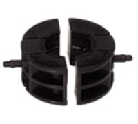 Jeu de deux entretoises, diamètre 32 mm, transparent