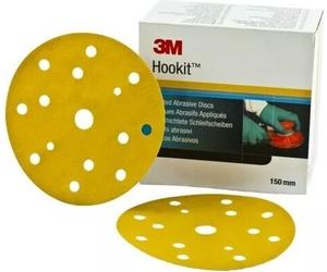 Jeu de disques abrasifs 3M pour ponceuse excentrique 50455 150 mm