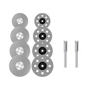 Jeu de disques de roue de coupe, Mini lame de scie diamantée 5 pièces/10 pièces(20mm Without Holes 5 Pcs)