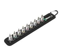 Jeu de douille à embout Wera Zyklop TORX-Belt A 3 Argenté
