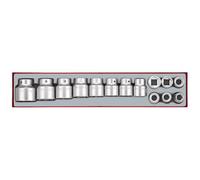 Jeu de douille Tx-tray 3/4 19-50mm 14pcs Teng Tools TTX3414