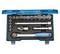 Jeu de douilles 1/2" 19 pièces 19 JMU-3 Gedore | 4010886934746