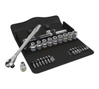 Jeu de douilles 1/2" 28 pièces ZYKLOP push Wera | 4013288173942