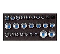 Jeu de douilles 1/2", profil UD, dans le module Check-Tool