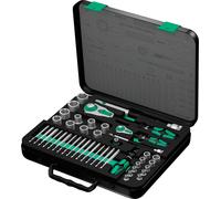 Jeu de douilles 1/4" + 1/2", 43 pièces, ZYKLOP speed Wera | 4013288126610