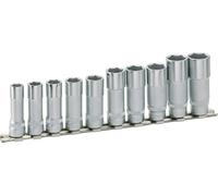 Jeu de douilles 10 pièces Hazet 880LG/10H Propulseur: 3/8\ (10 mm) Sortie: 6 pans extérieurs 1 pc(s)