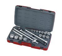 Jeu de douilles 3/4 19-50mm 18 pcs Teng Tools T3418-6