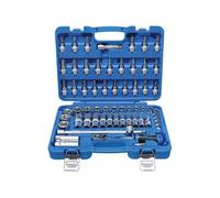 jeu de douilles 6 pans et embouts en pouces 3/8 - coffret bgs 61 pcs -