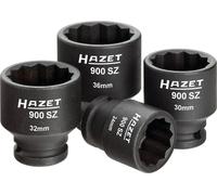 Jeu de douilles à choc 4 pièces Hazet 900SZ/4 Propulseur: 1/2\ (12.5 mm) Sortie: 12 pans extérieurs 1 set