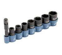 Makita Jeu de douilles électriques E-12289 1/4" 8 pièces