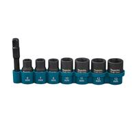 Makita Jeu de douilles électriques E-12289 1/4" 8 pièces