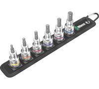 Jeu de douilles à six pans creux 1/2" avec fonction de blocage, 6 pièces, Wera | 4013288204424