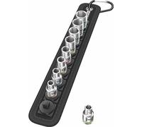 Jeu de douilles à six pans extérieurs Wera 9 pièces 3/8" (10 mm) Belt B 4 Zyklop 05003973001 (05003973001)