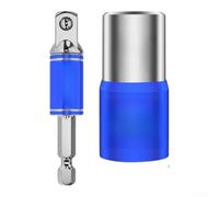 Jeu de douilles amovibles, 7 mm-21 mm, outil adaptateur en acier au chrome vanadium avec porte-embout magnétique pour clés et perceuses standard (7-19 mm)