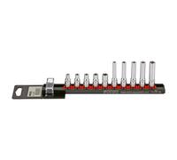 Jeu de douilles E-TORX SONIC 1/4" 6-kant 10 pièce