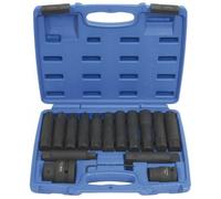 KS Tools – Coffret de douilles et embouts longs à chocs 450.0420 – 3/4"–1" – 16 pièces