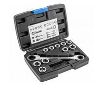 Jeu de douilles Hogert HT1R490; 8,0-18 mm; 11 unités